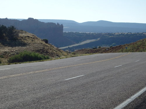 GDMBR:  We got to ride along some more canyon country.